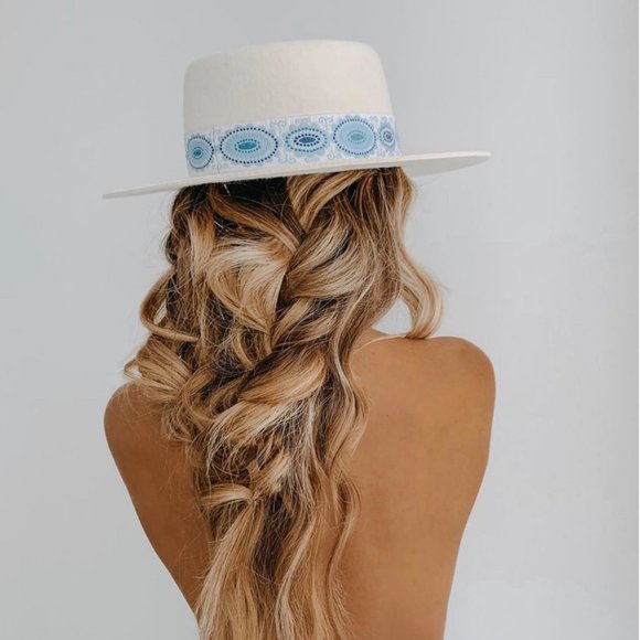 Lack of Color Azure Lolita Boater NWT - Picture 5 of 17